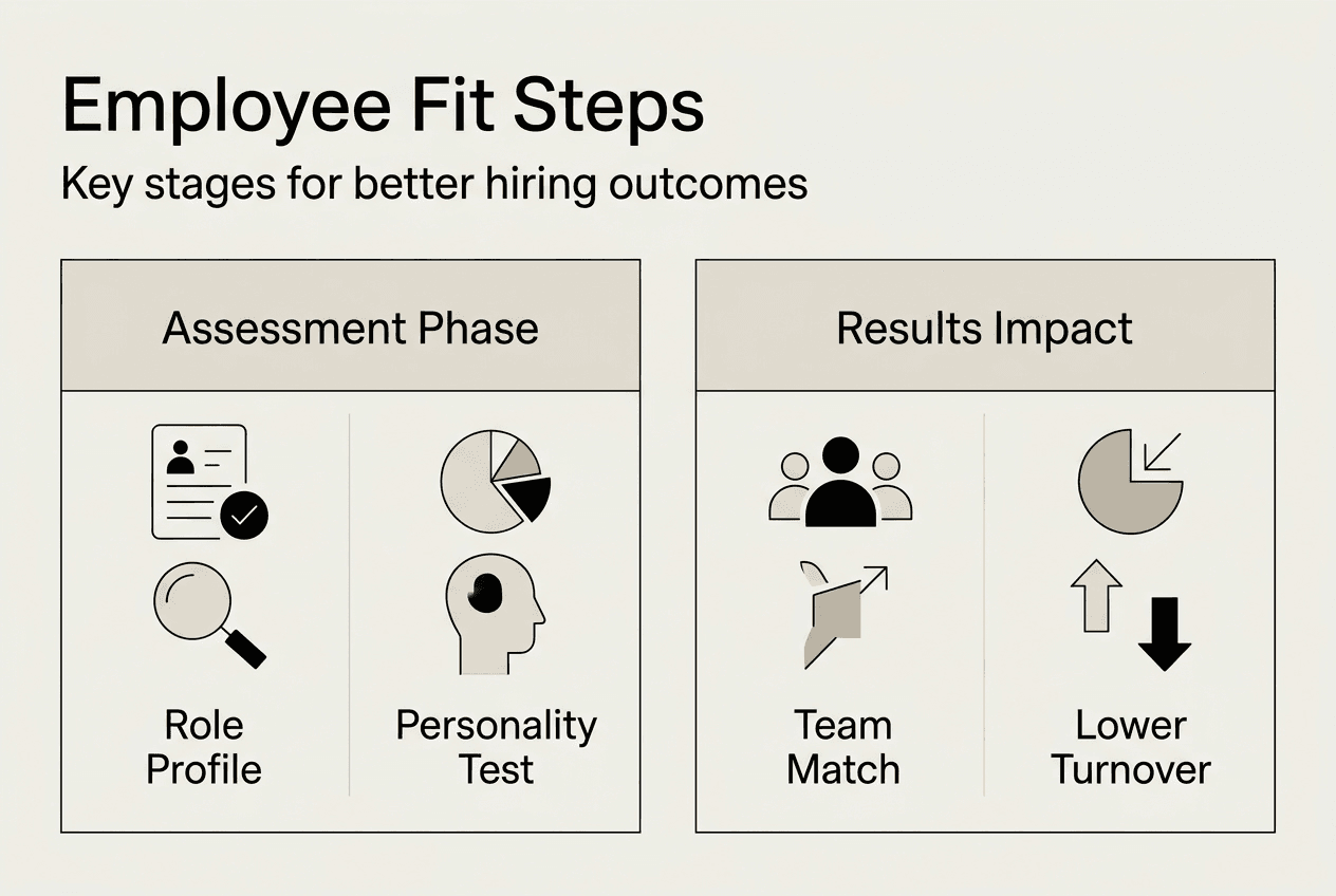 Employee fit assessment guide 2026: cut turnover costs | Sparkly.hr