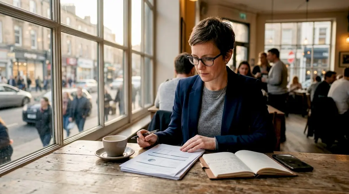 HR leader reviewing workforce agility plans