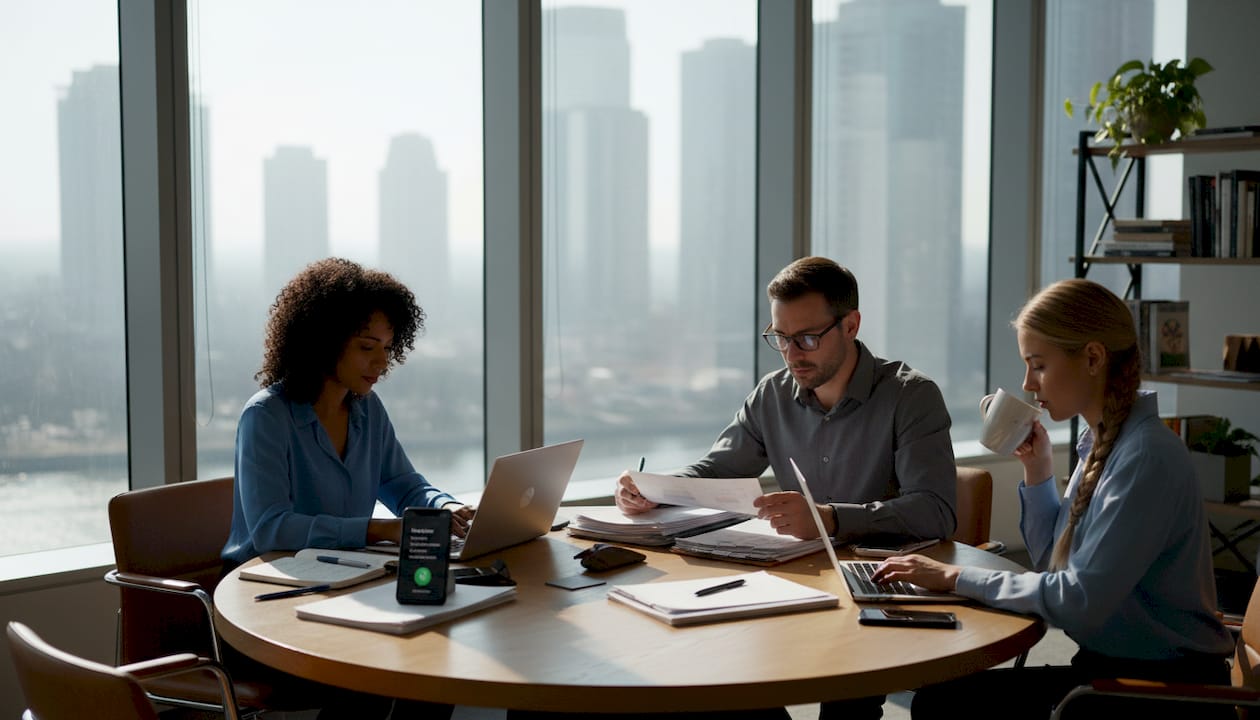 Team adapting to new project goals