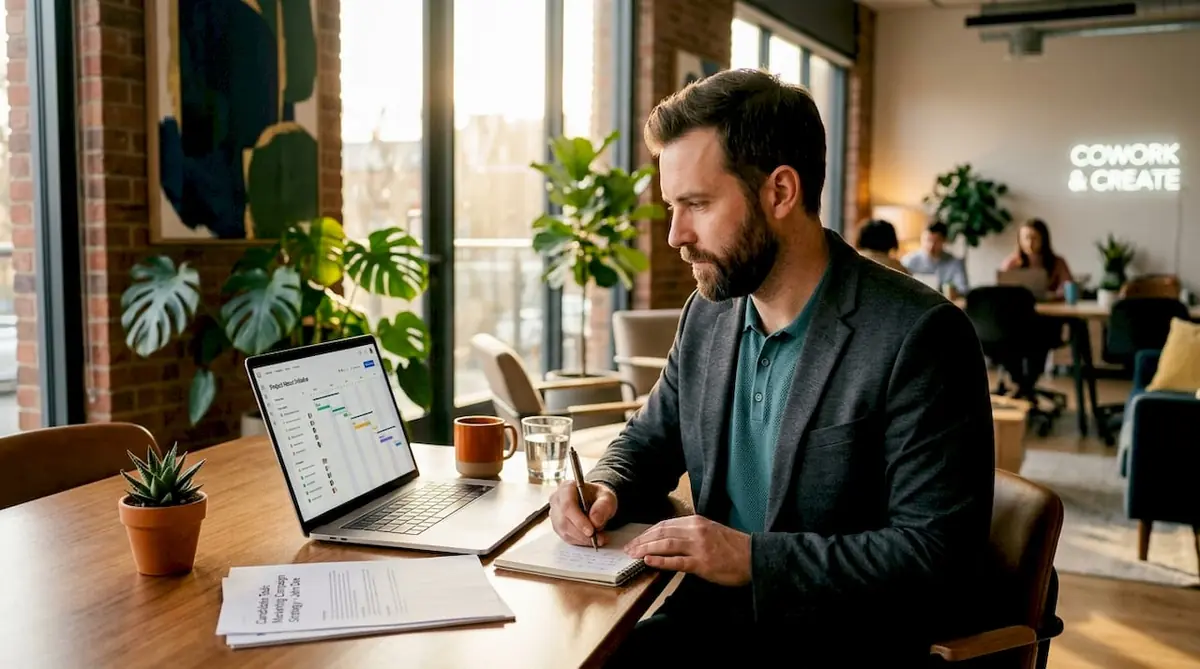 HR specialist evaluating a work-sample test