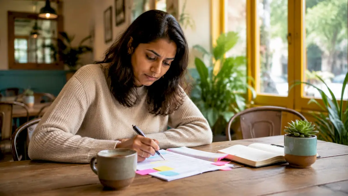 HR leader reviewing recruitment policy document